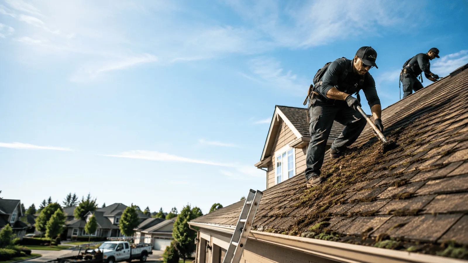 Roof Moss Removal in Dafter, MI near me